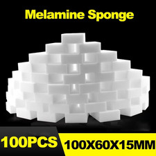 100 PCs Magic Sponge Eraser Melamine Foam Stain Dirt Remover Cleaning Sponges