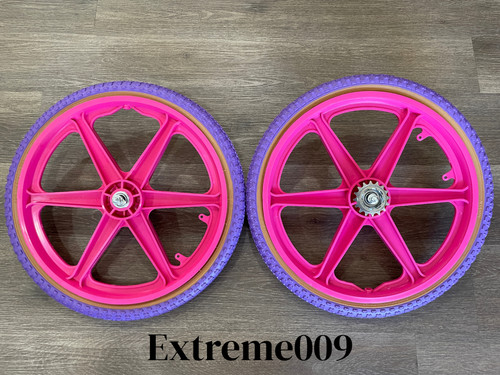 Bicycle mag wheels set 6 - 20",