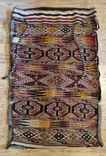Gorgeous Large Vintage Afghan Hand Woven Horse/Camel Saddle Bag, Rug, Cushion 
