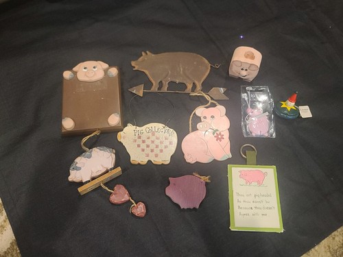 Vintage pig collection - vintage,