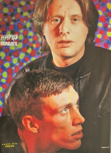 Happy mondays poster 1990 - poster, [1990].