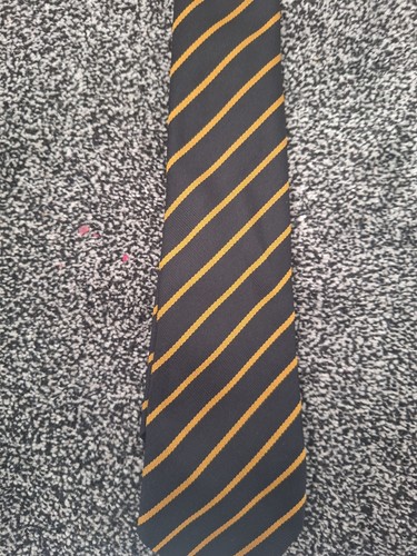 School tie black gold william - gold/,