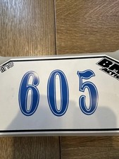 Zeronine Number Plate Bmx Old School Vintage HTF GT Haro Dg Jmc