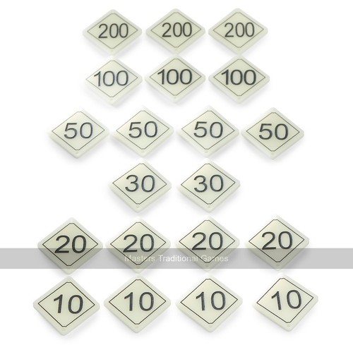 Bar billiards plastic numbers - bar,