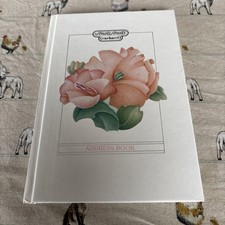 Vintage New Anais Anais Cacharel Address Book  2 Floral Rare Collectible A5  