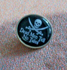Pin badge pirate - dead, tell