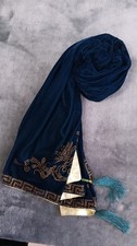 Embrioded Velvet Indian Shawl