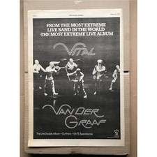 VAN DER GRAAF GENERATOR VITAL