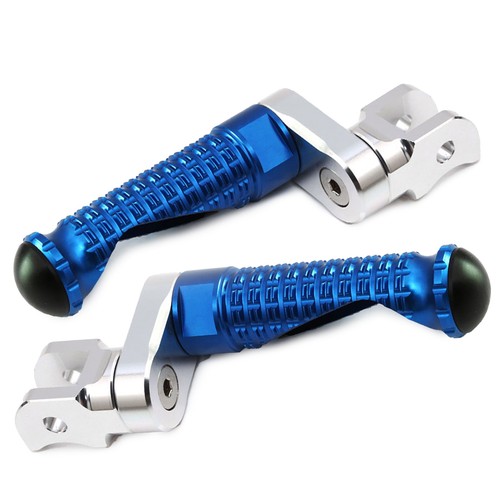 Blue front foot pegs mpro - pegs, 25mm