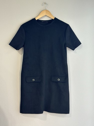 Zara faux suede tshirt - zara, dress