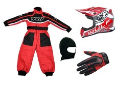 Kids Wulfsport Red MX Clothing