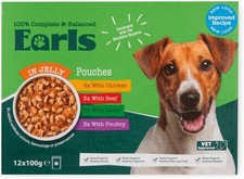 Earls Dog Food Pouches in