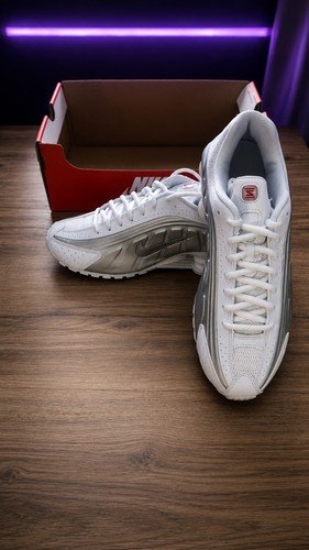Nike shox white - shox, r4