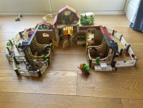 Playmobil horse stable playset - playmobil,