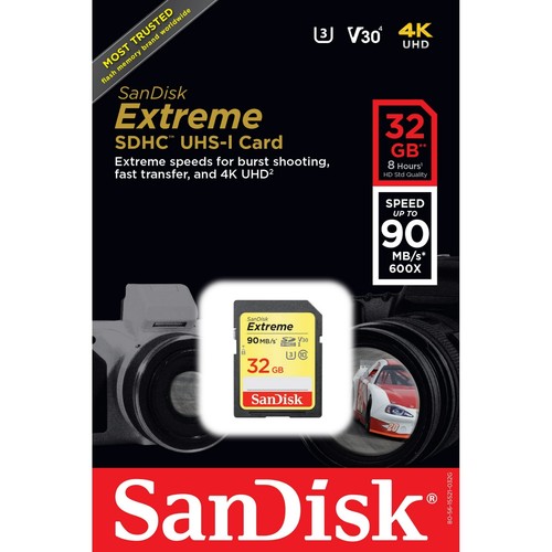 Sandisk extreme sdhc - sandisk, 32