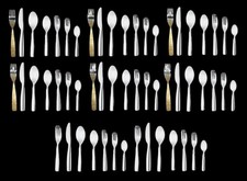 Chrome Cutlery Alessi Dressed