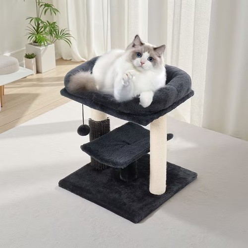 Cat scratching post - cat,