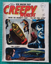 CREEPY WORLDS #20 (Alan Class 1963) - Mystery Tales #51  - 5.0 OW Pages