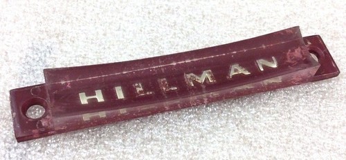 Original hillman plastic - ,
