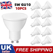 10X LED GU10 Light Bulbs 5W 7W