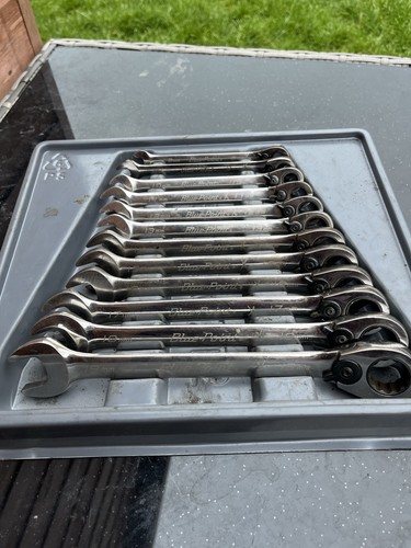 Blue point ratchet spanner - blue,