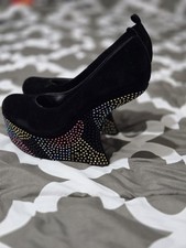 Hot Tomato Heel Less Black