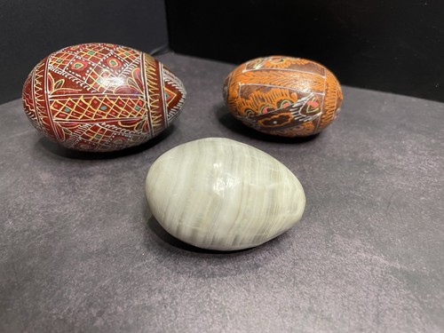 Set two ukrainian pysanky - of,