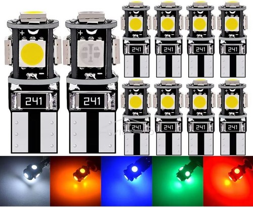 T10 led bulbs 501 error - bulbs,