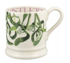 Emma Bridgewater New MISTLETOE 1/2 pt Mug 1st Quality