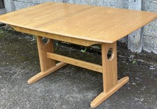 MODERN ERCOL WINDSOR  EXTENDING DINING TABLE AMAZING CONDITION 2 MAN DELIVERY
