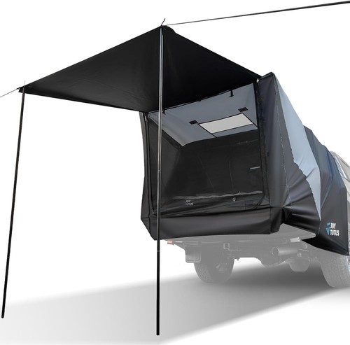 Truck tent with awning - with, awning,