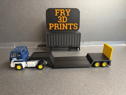Scalextric truck low loader - low,