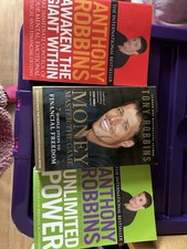 Anthony Robbins Set Of Books 