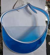 Blue Sun Visor Cap with Peak