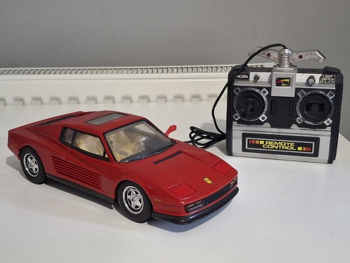 Vintage ferrari testarossa - vintage, rc