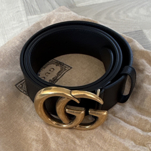 Gucci men black - black, leather