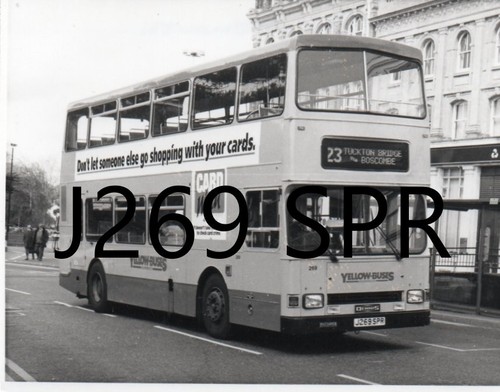 Bournemouth yellow buses 269 - yellow,