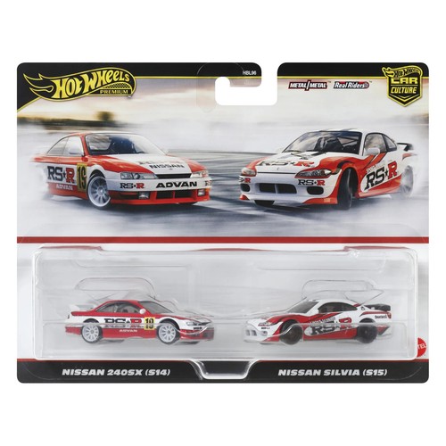 Hot wheels pack nissan 240sx - hot,