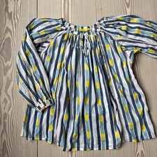 Roller Rabbit Cotton Ikat Top