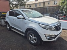 2014 KIA SPORTAGE 1 MK3 1.6 PETROL BREAKING PARTS WHITE 1X WHEEL NUT