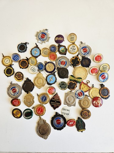 Vintage dance teacher medals - teacher,