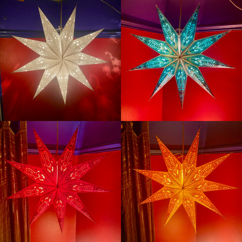 Point star paper light - star, shade