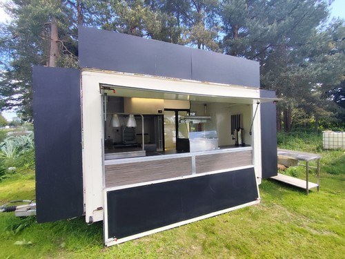 Catering trailer gas - trailer,, fryer
