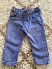 French Connection Baby Girl Blue Jeans Age 6-12 Months Great Condition