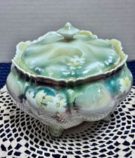 Antique RS Prussia Dresser Jar