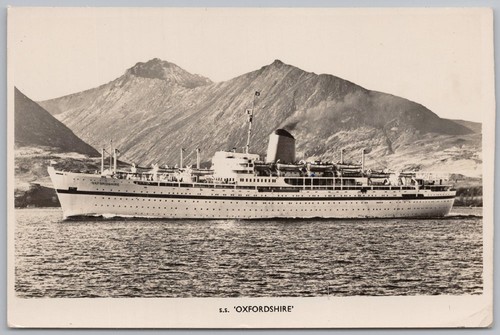 Oxfordshire bibby line ship - bibby,