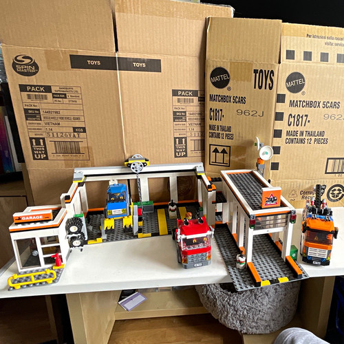 Lego city traffic - lego, garage