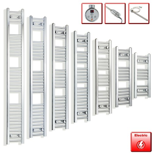 Chrome electric towel rail - electric,