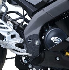 R&G Boot Guard Kit Black (2-Piece) Yamaha YZF-R125 2019 - 2023