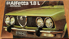 ALFA ROMEO ALFETTA 1.8L car